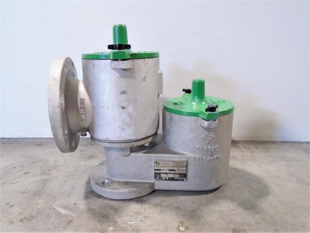 Enardo 3" x 4" 150# Pressure Vacuum Relief Vent Valve, 850-3x4-111, Aluminum